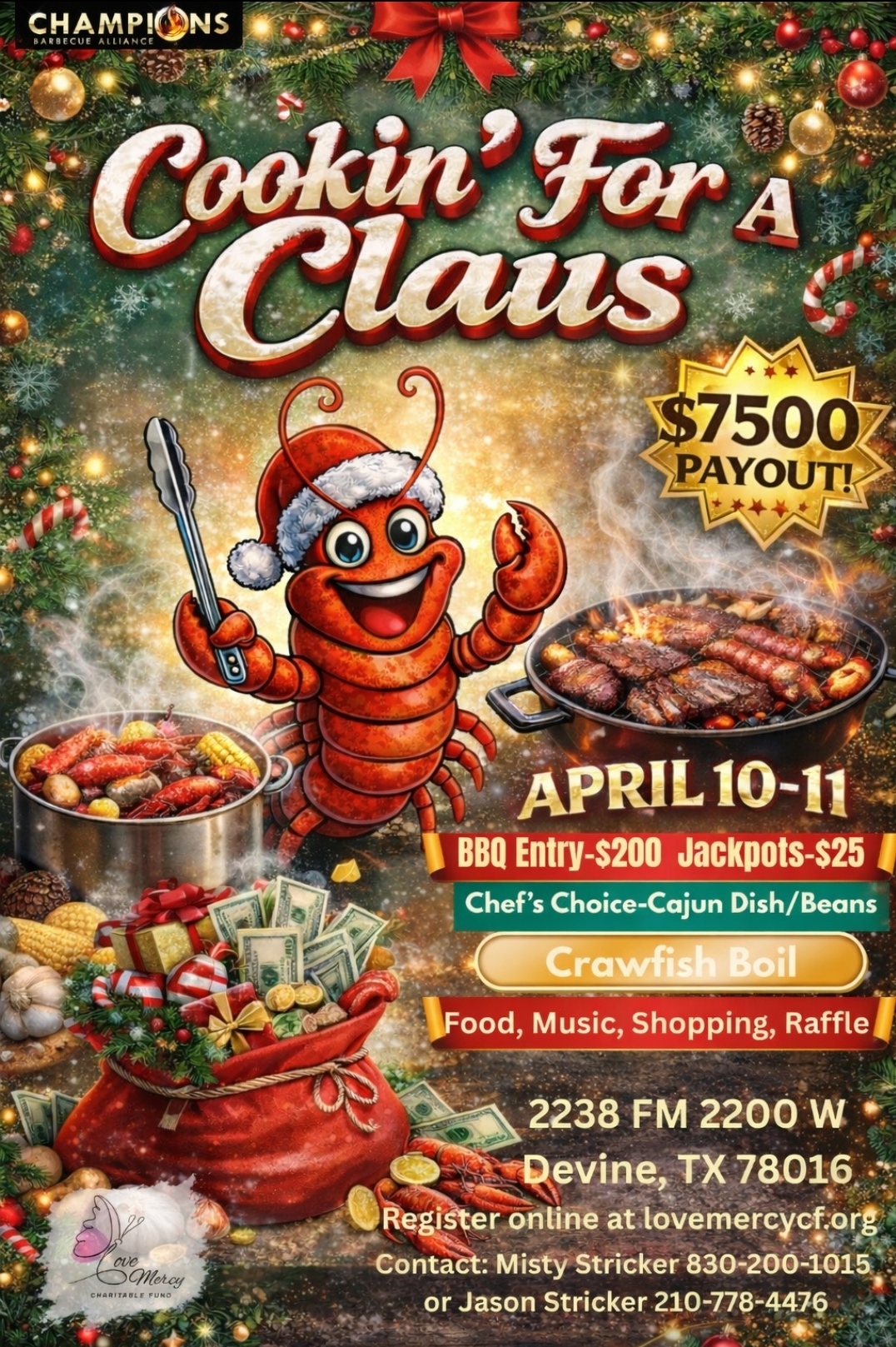 Cookin’ For a Claus BBQ Cook-off